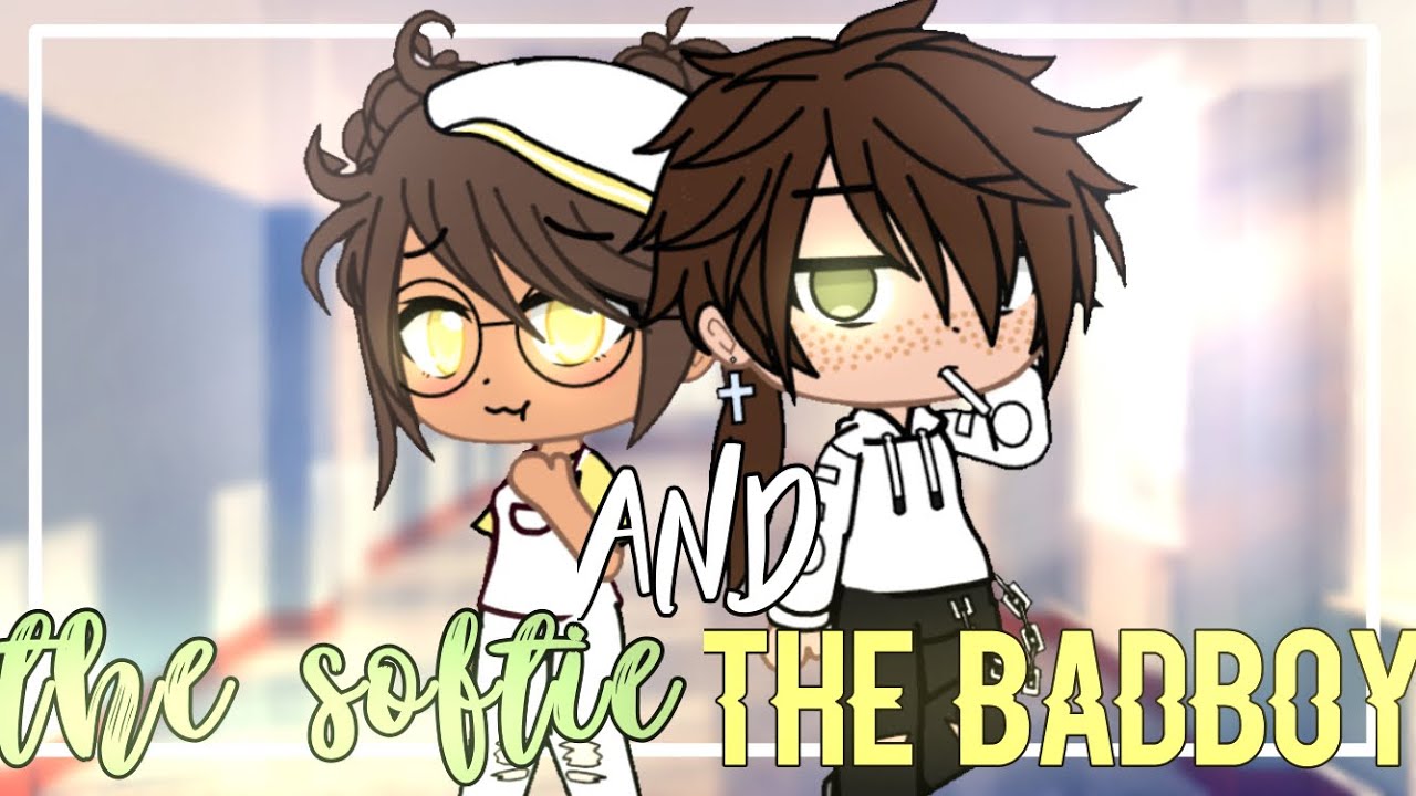 images Bad Boy Gacha Life Softie the softie and the badboy gcmm gacha club mini movie