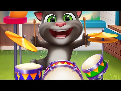 My tom ne bajaya dum dumiay wla dholak |My talking tom amd friends |My talking tom 2