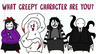 WICH CREEPYPASTA ARE YOU?  🔮TEST🔮 | Draw My Life