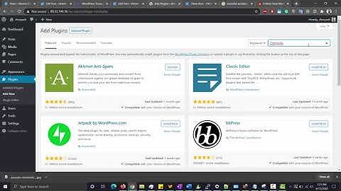 Install and Activate a Wordpress Plugin - Virtono Guide