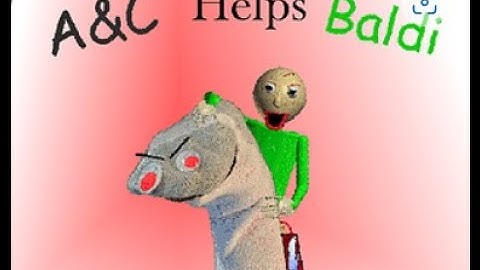 Arts And Crafters Helps Baldi (Baldi Basics Mod)