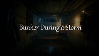 ⛈️ Underground Bunker During a Storm | 7 Hours of Thunder, Rain & Safe Shelter Ambience screenshot 4
