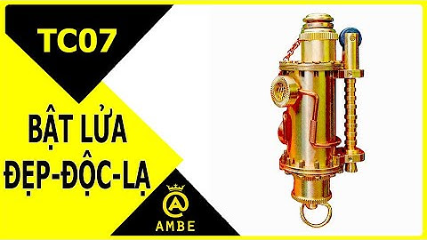 Bật lửa độc đáo đồng khối thủ công TC07 - Ambe.vn