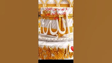 #لا تهرب من القرآن الكريم ثانيه بس والله #قناة_القارىء_اسلام_  # #لايك #المصحف # #duet #beautiful