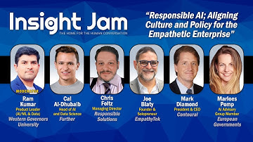 🔵 Responsible AI; Aligning Culture and Policy for the Empathetic Enterprise | #ExpertPanel