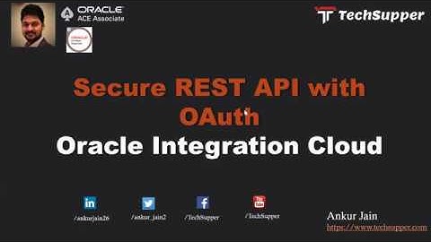 Secure Oracle Integration Cloud REST endpoint with OAuth