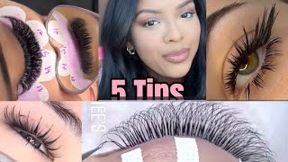 LASH WiTH ME MEGA SET Here is 5 Tips That i Wish i knew Before | Beautification With Dentist Mirror