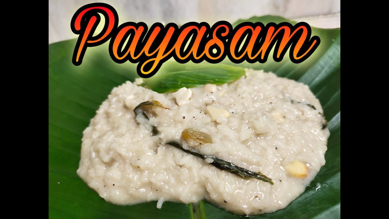 Rice Coconut Milk Payasam Gaon Authentic Sweet Shravan Special