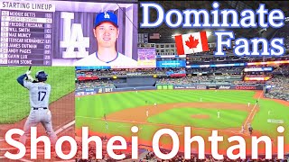 【Shohei Ohtani】 Landed Canada & dominated Canadian Baseball Fan!