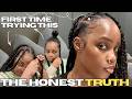 I Didn’t Expect This! 😱 My FIRST Time Trying Feed-In Box Braids… DID I FAIL? | MARY K. BELLA
