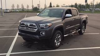 2018 Toyota Tacoma Limited Review
