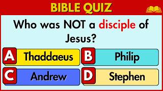Can You Score 35/35? Hardest Bible Knowledge Trivia Game! #biblequiz screenshot 5