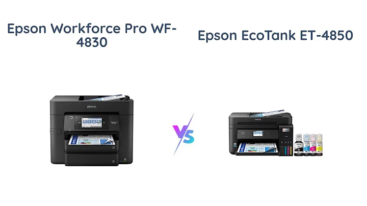 Epson WF-4830 vs ET-4850: Which All-In-One Printer is Better?