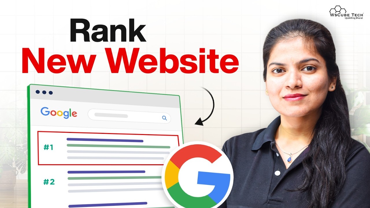 SEO Tips to Rank a NEW WEBSITE #1 on Google - YouTube