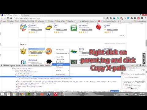 App builder scraping method 2