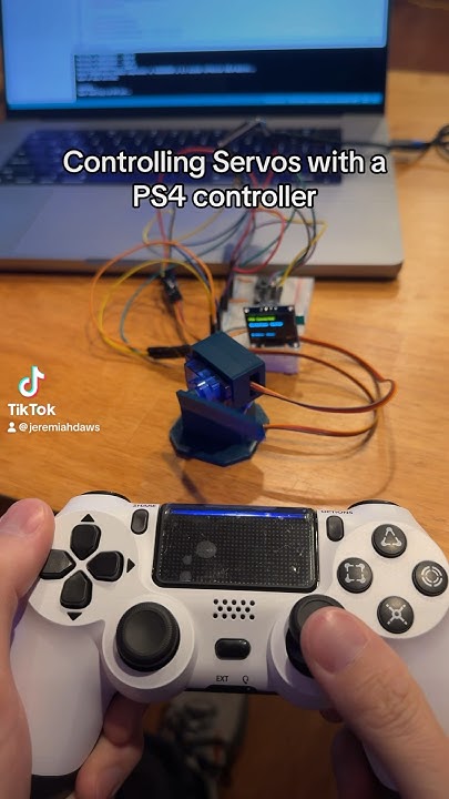 🔥 Controlling Servos with a PS4 Controller using Arduino! Programmed with ChatGPT! #diytech ...