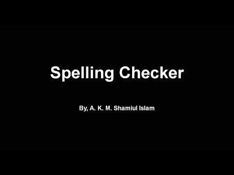 Spell Checker