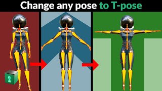 Pose goes back to T-pose in render - Animation and Rigging - Blender  Artists Community