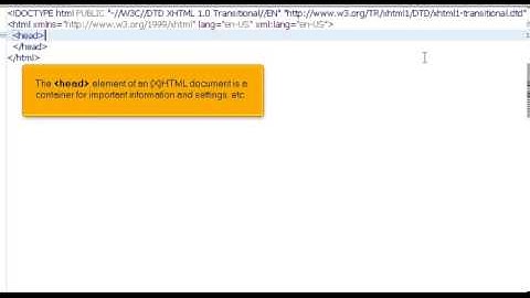 How to create your first XHTML document
