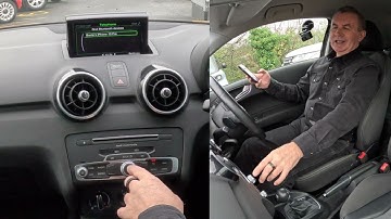 How to pair a mobile to the bluetooth audio system in a 2016 Audi A1