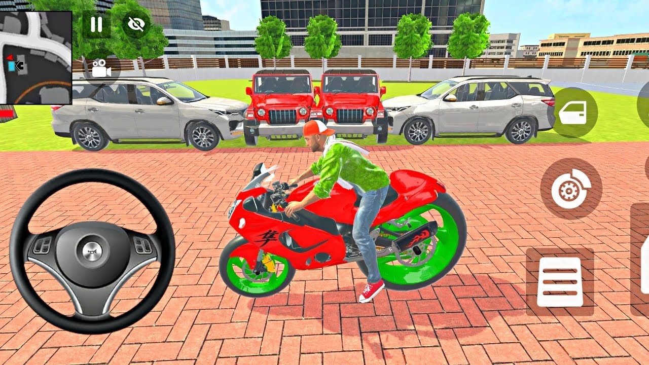 😇💥 Franklin order by= 3️⃣ Mahindra Thar 2️⃣ Toyota fortuner 🇮🇳 Indian Theft Auto Simulator#games