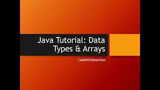 JAVA Full Course for Beginners 2025