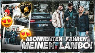 ICH LASSE ABONNENTEN MEINEN LAMBORGHINI URUS FAHREN!🏎