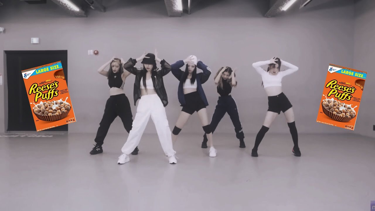 ||compilation of k-pop idols dancing to both of the reese’s puffs rap ...