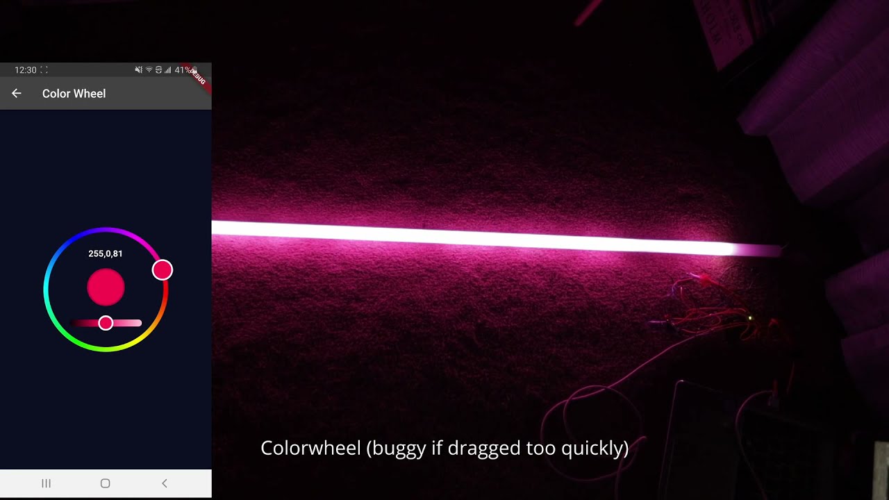 DIY RGB Tube Light With App YouTube