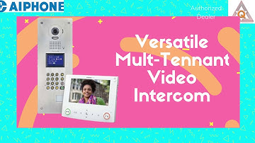 AI PHONE GT Series Multi-Tenant Video Entry Security System