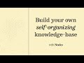How to use Noeko to intelligently organize your knowledge and focus on thinking