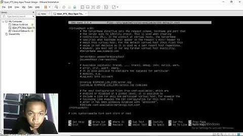 Instalasi dan Konfigurasi Web Server (Apache) di debian 9