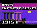 19:57 | Any% (Infinite Olives) | The Battle of Olympus