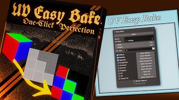 Easy Bake 1 - Image & Procedural Materials - Blender Addon
