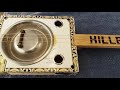 Cigar box guitar - Hillbilly Git - Fiddle with Stomp Box