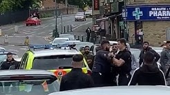 Bradford Great Horton Road | Police Struggle To Make Arrest
