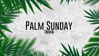 Palm Sunday Trivia Countdown 3