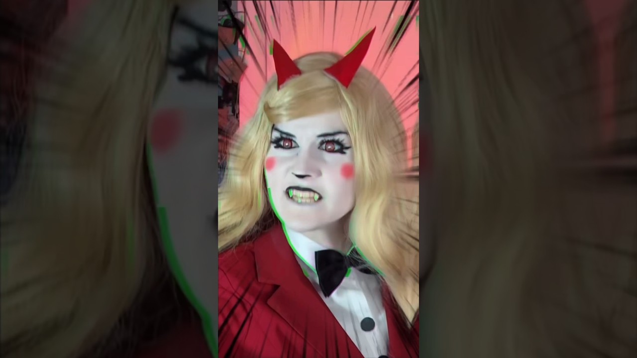 Poor Angel Dust … #hazbinhotel #cosplay
