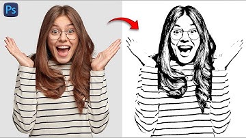 Turn Photo into Pencil Sketch in Photoshop | Pencil Sketch Effect | Photoshop Tutorial