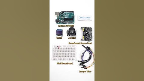 Arduino DIY Project on OLED display with joystick #arduino #diy #robotics