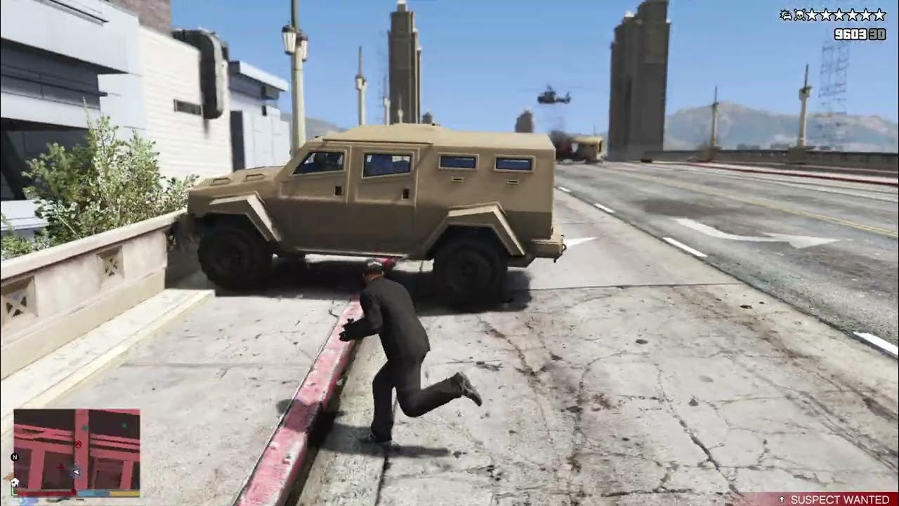 GTA 5 Darnell Bros. Garment Factory Shootout + Six Star Escape YouTube