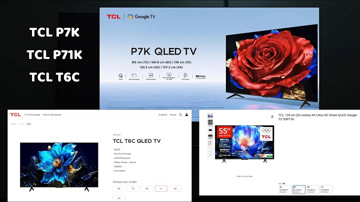 Review of TCL P7K, TCL P71K, TCL T6C | Support for Dolby TrueHD/DTS-HD MA/Dolby Atmos/DTS:X ??