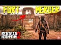 RED DEAD REDEMPTION 2 - INVADINDO O LENDÁRIO FORT MERCER || GATLING GUN E ALGUM SEGREDO?