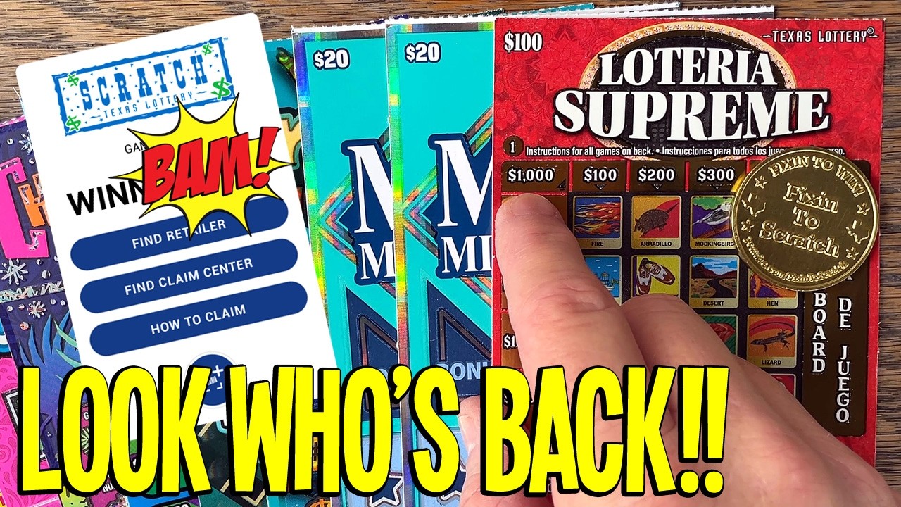 Look Who’s Back!! $$$ Playing $260 Lottery Tickets
