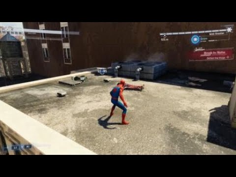 Marvel's Spider-Man Thug In Building Glitch