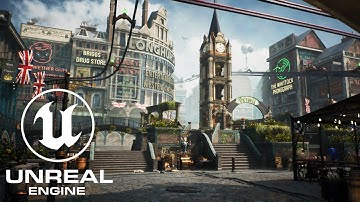 Escape Studios Masters Group Project 2021 - Bioshock Infinite London (UE4)