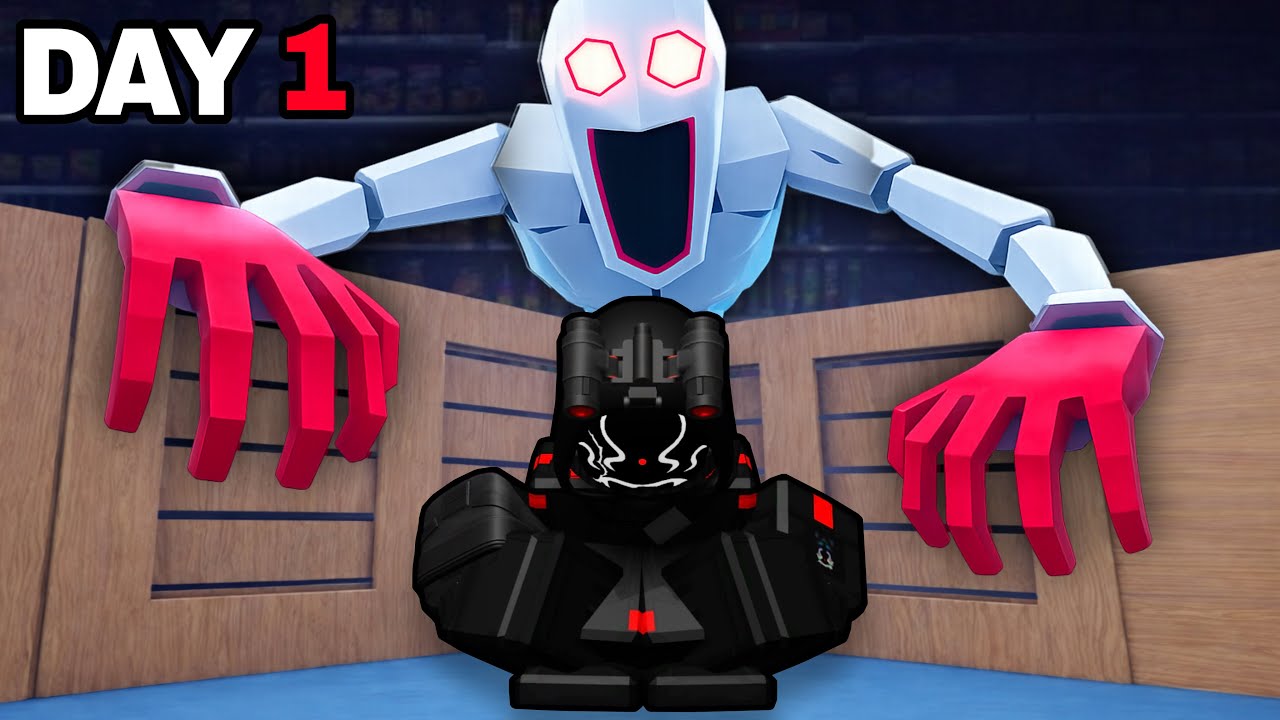 24 HOURS OVERNIGHT In A Roblox SCP Store