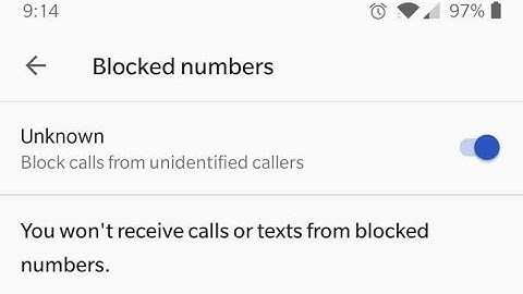 What Is Block Calls From Unidentified Callers |Block Calls From Unidentified Callers Kya Hota Hai