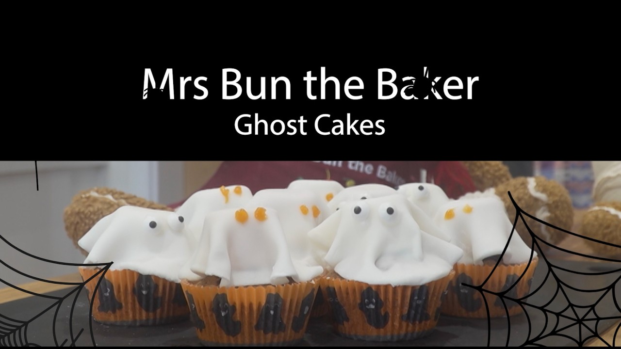 Ghostly Cup cakes