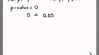 Section 9-1 and 9-2 Example 5 (P-value)